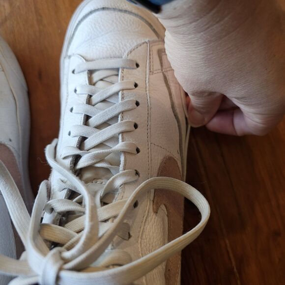 Nike Blazer '77 Vintage Mid White Pink Oxford Womens Size US 11 EU 45 - Picture 8 of 9